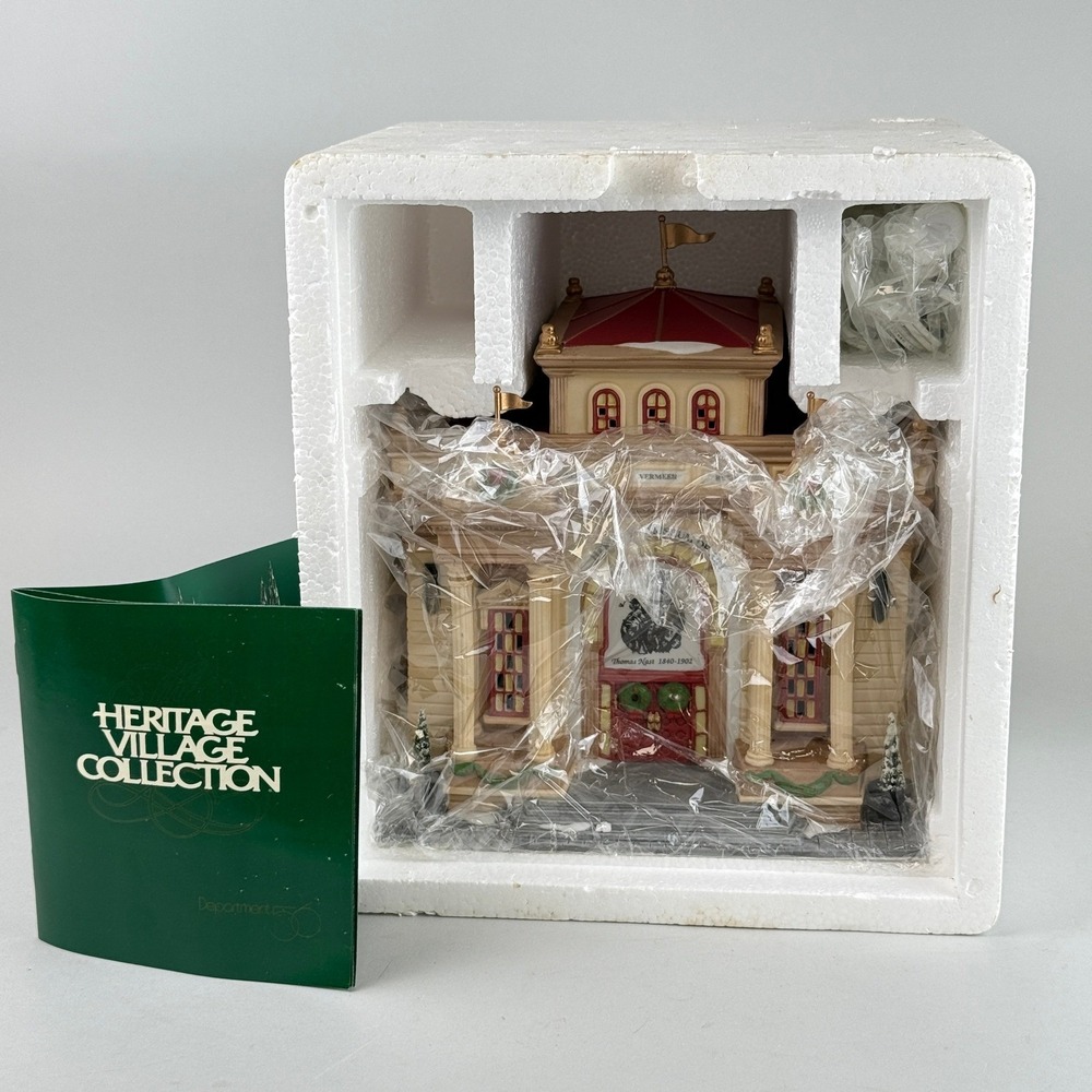 Dept 56 Heritage Museum‎ of Art Christmas in the City Village 5883-1 NOS